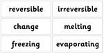 6d reversible and irreversible changes