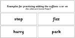 Suffix practice 1