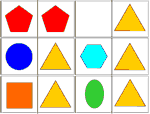 2D shape dominoes