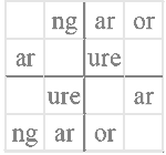 Sudoku - Graphemes (easy)