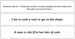Sentences with set 1-7 letters