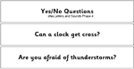 Yes/No Questions